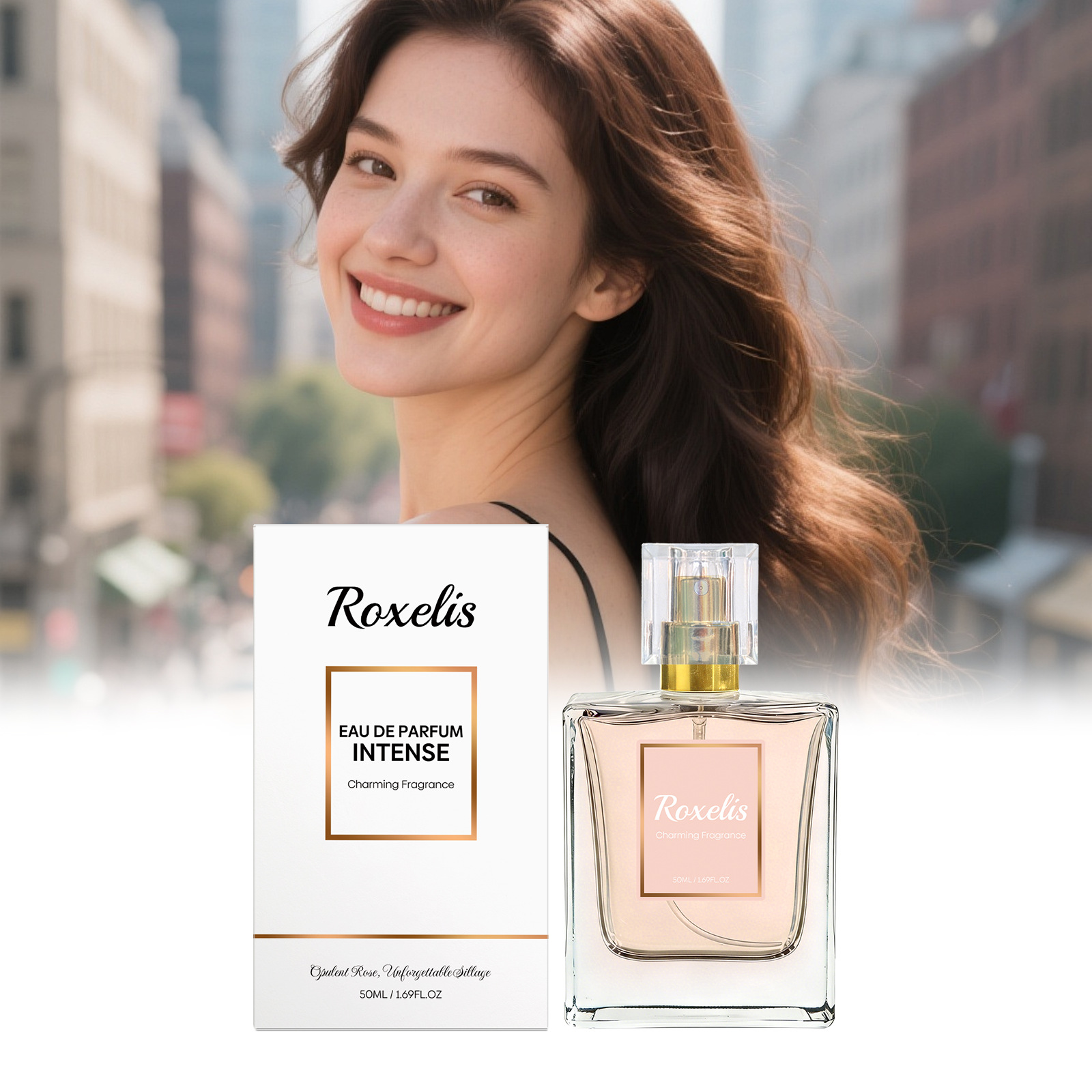 Women'S Perfume Rose Fragrance - Różowo-Waniliowy Spray Zapachowy Trwały, Dojrzały, Bogaty