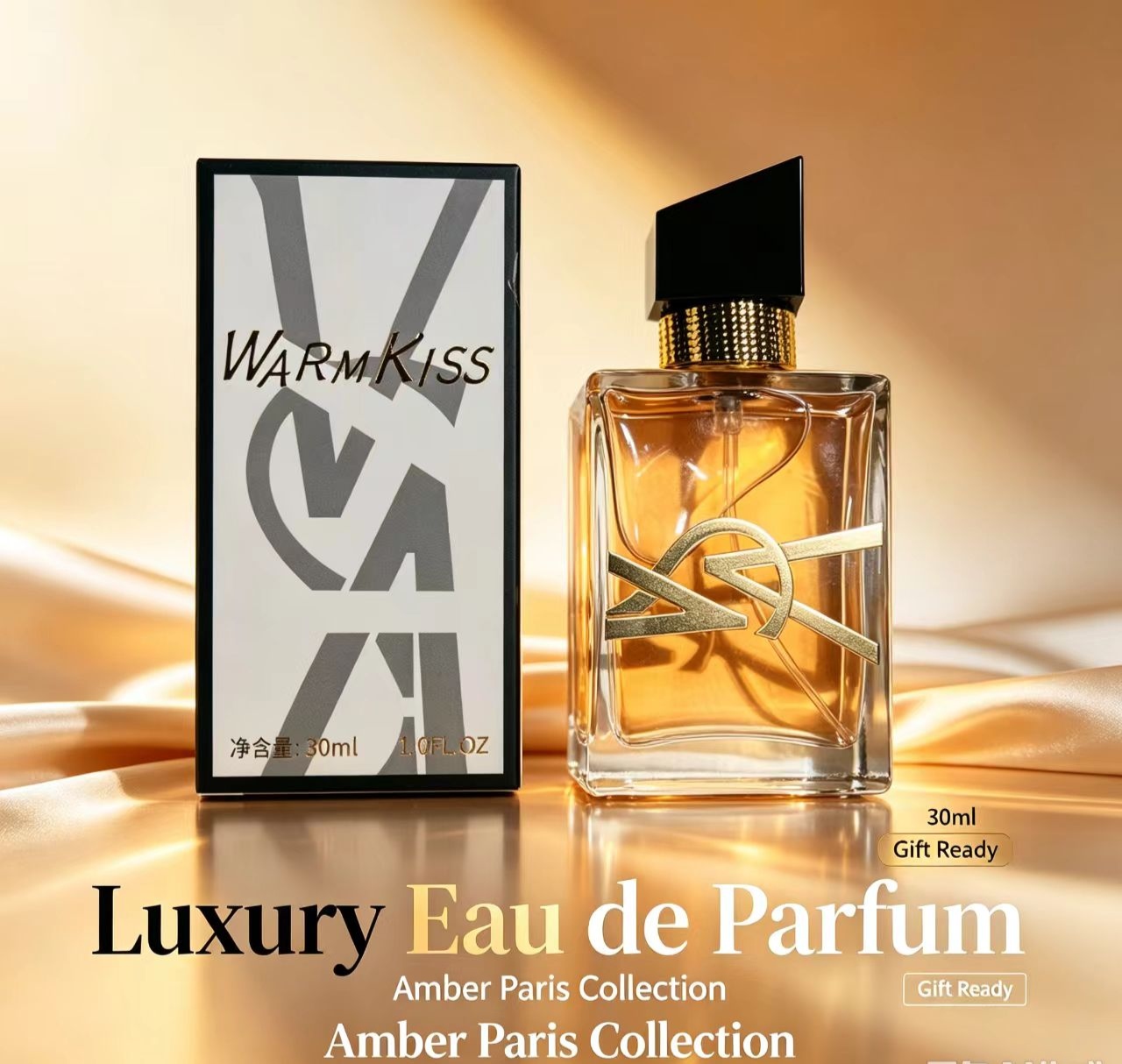 Women'S Perfume Rose Fragrance - WARM KISS 30 ml, woda perfumowana