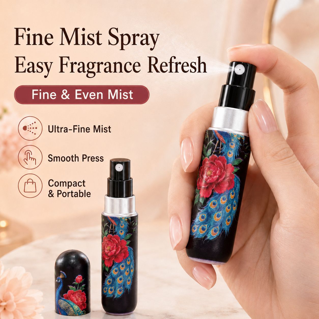 Zestaw 5 szt. butelek z rozpyl – Perfume Fragrance Direct recenzja i cena